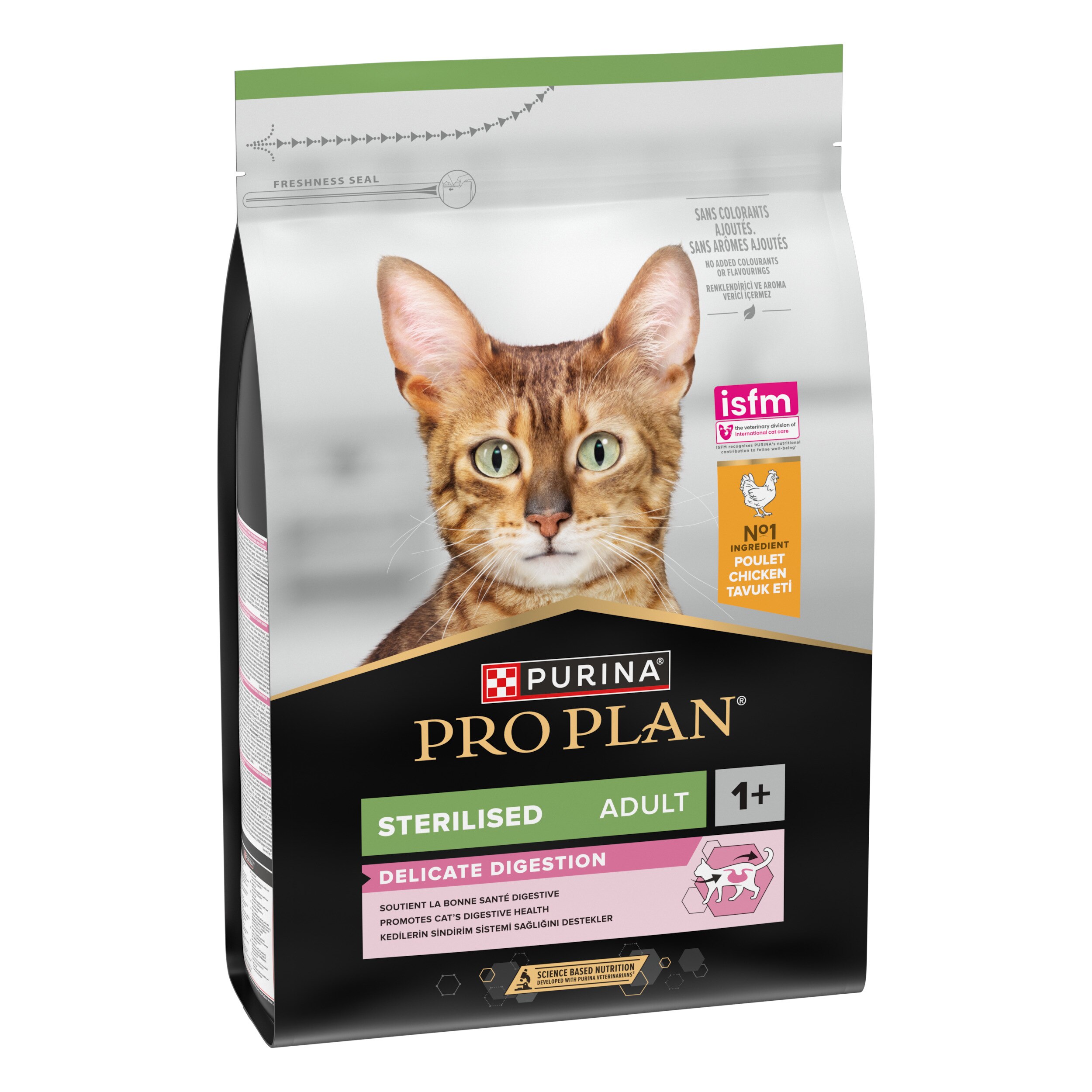 Katzenfutter, Trockenfutter, Purina Pro Plan, Sterilised, Delicate Digestion