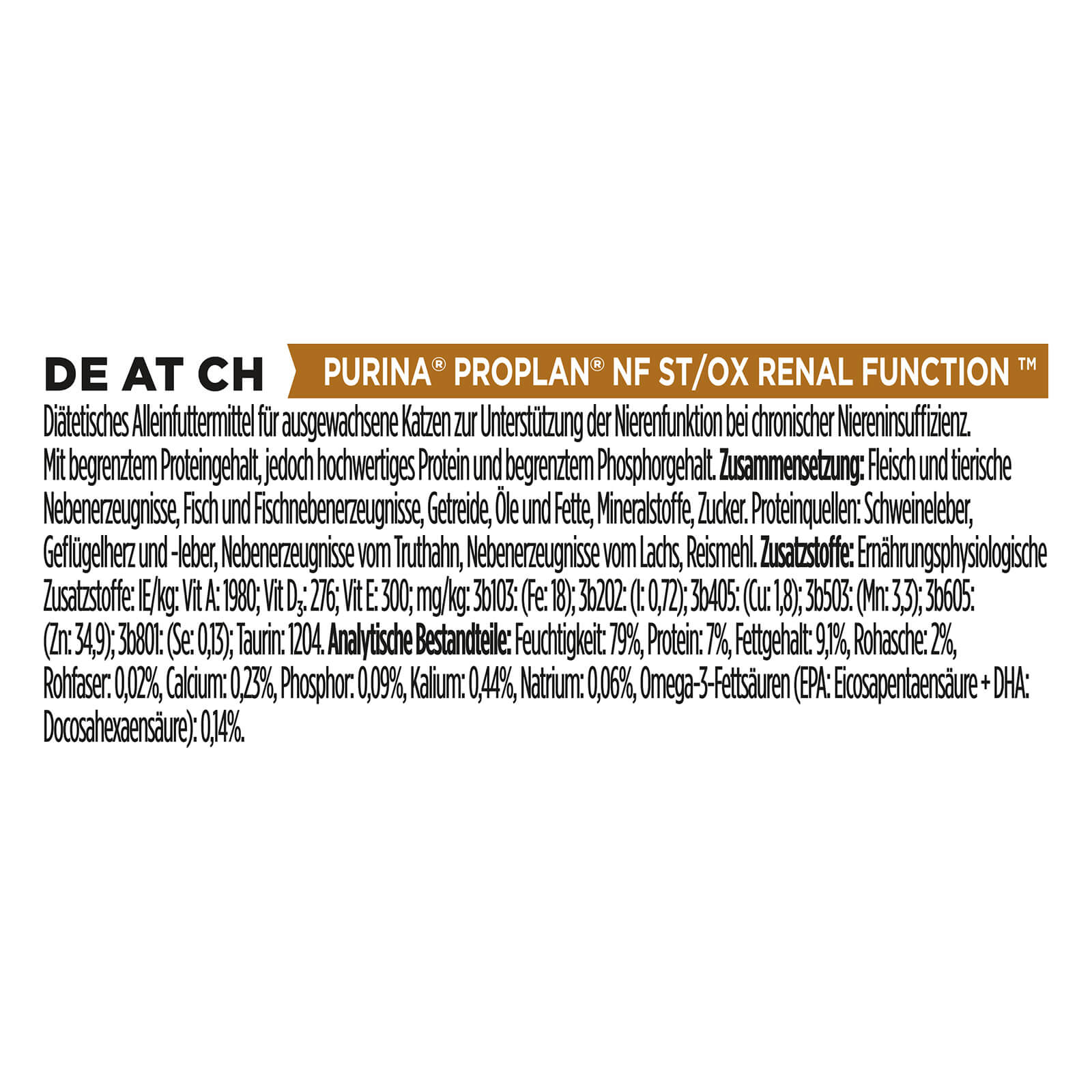 NF Renal Function Advanced Care, Diätfuttermittel nass für Katzen zur Unterstützung der Nierenfunktion, Mousse 24x 195g