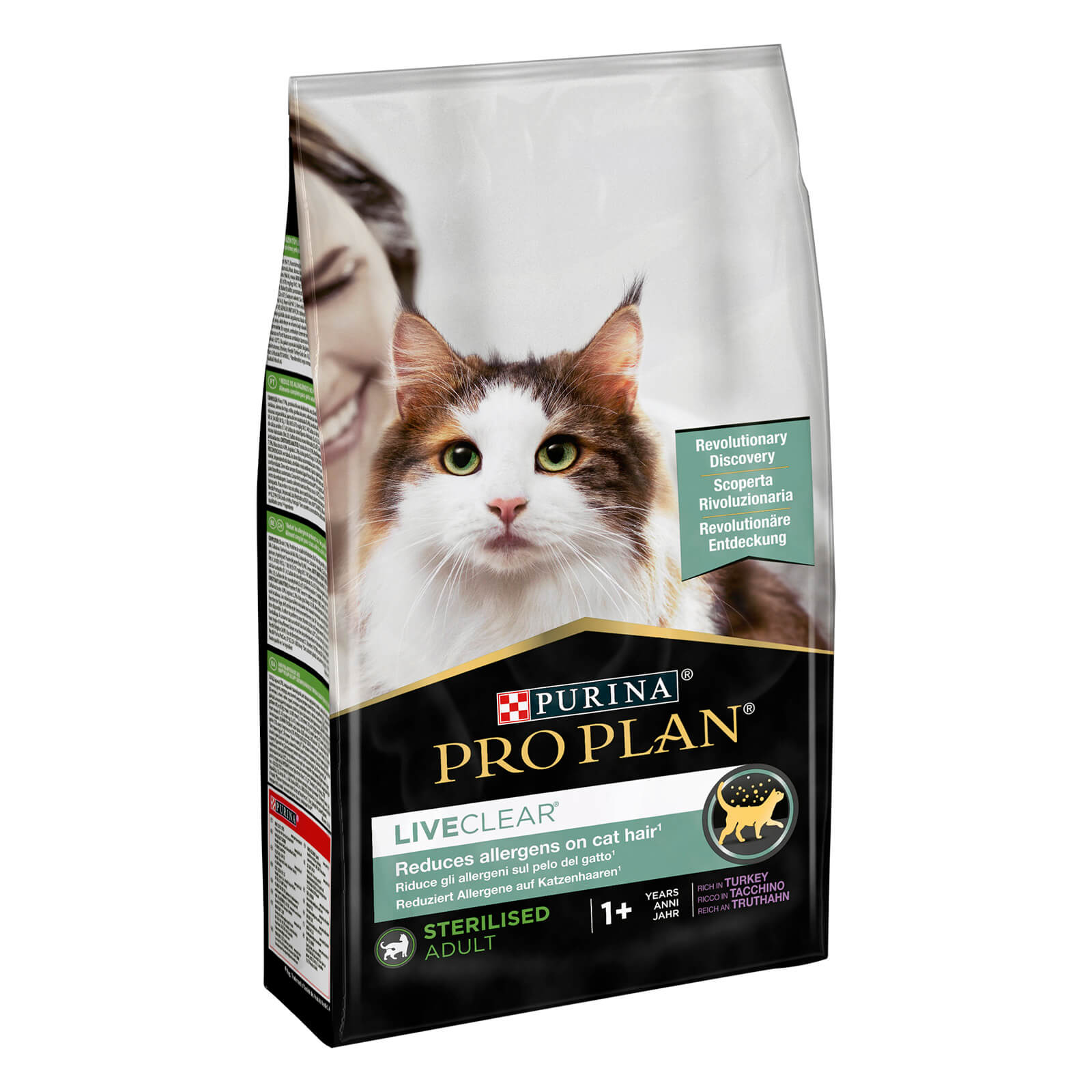 13314335-1185033247101868 Katzen Trockenfutter - Liveclear 1,4kg Truthahn Adult -  Packung