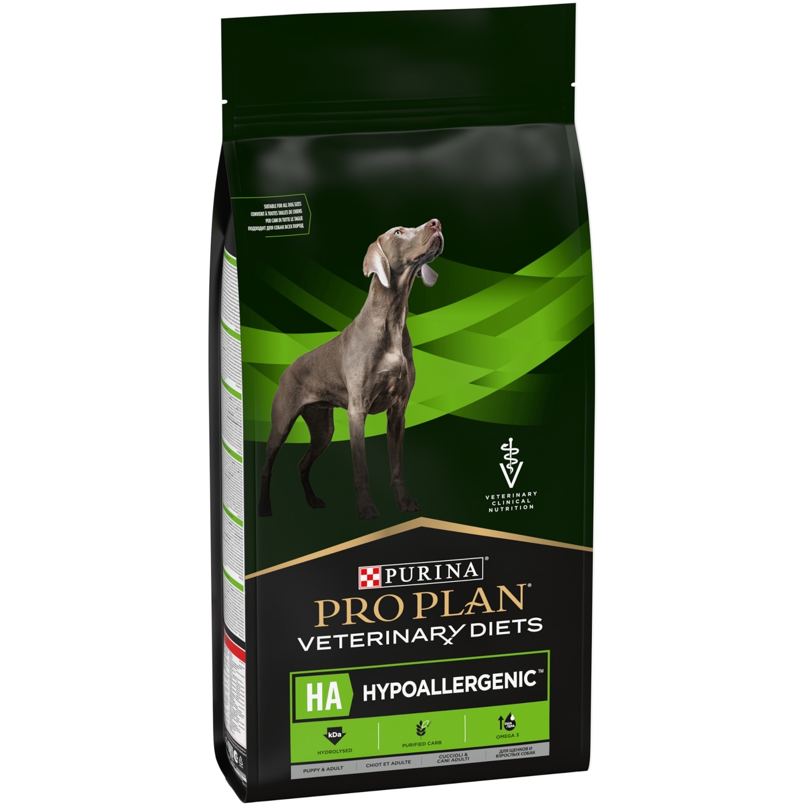 HA Hypoallergenic Diätfuttermittel trocken bei Futtermittelunverträglichkeiten HA Hypoallergenic - 12kg Packung
