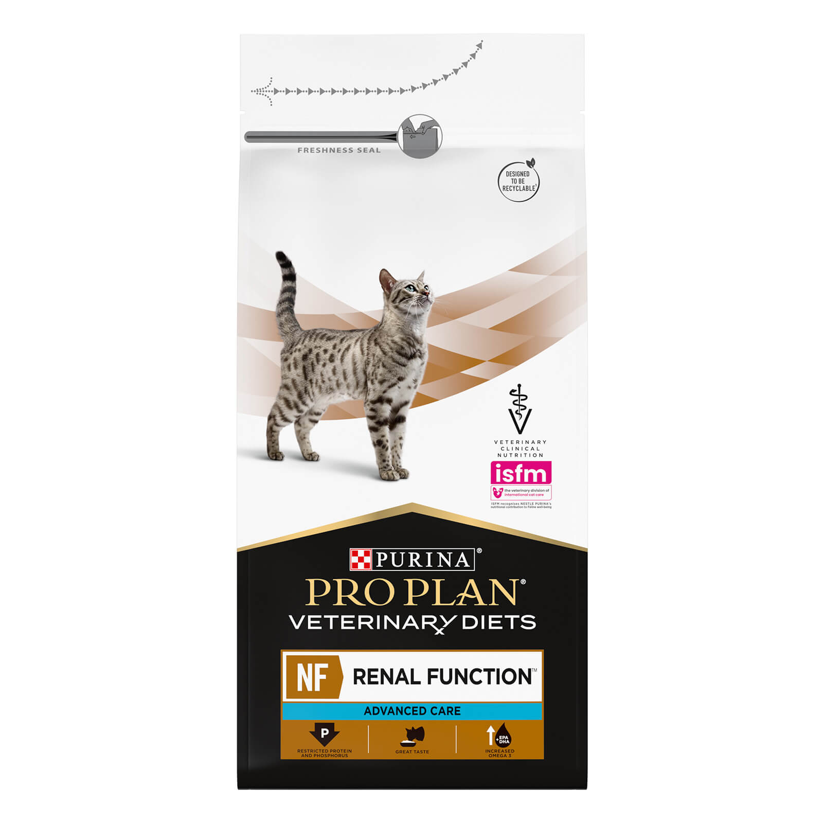 NF Renal Function Advanced Care, Diätfuttermittel trocken für Katzen zur Unterstützung der Nierenfunktion, 1,5 kg