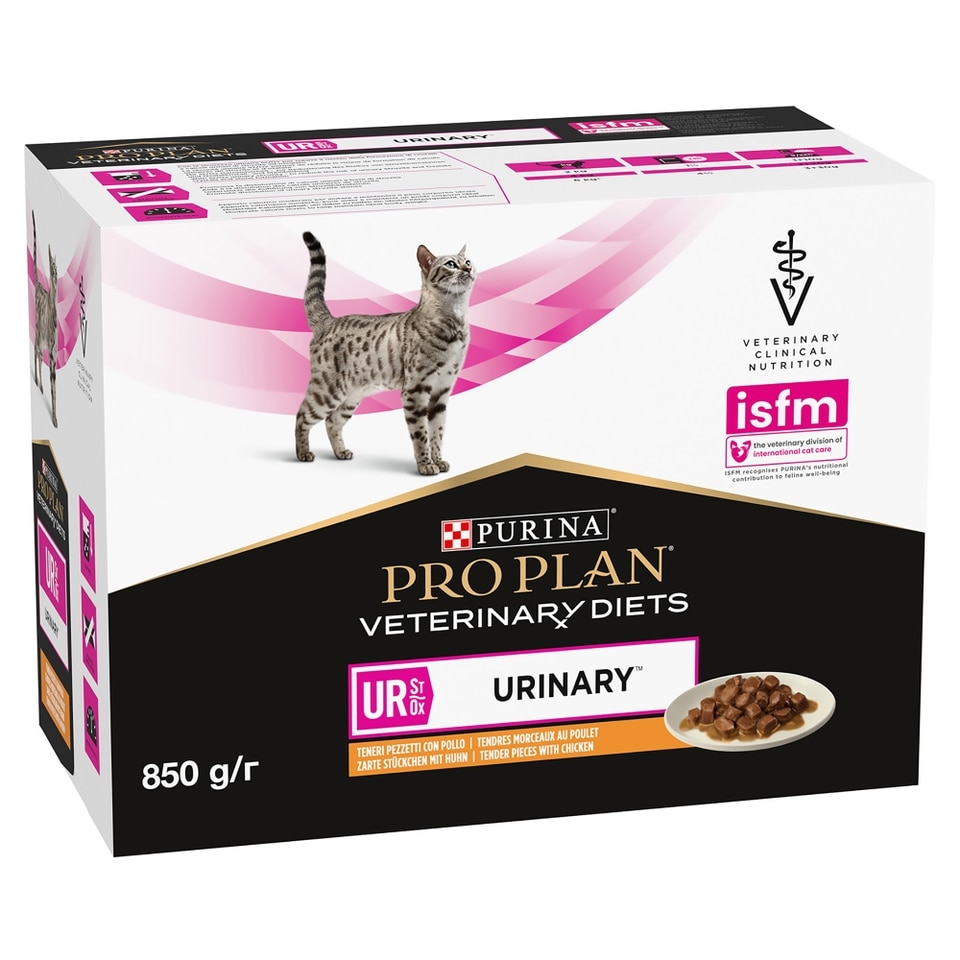 UR Urinary, Diätfuttermittel für Katzen zur Unterstützung des Harntraktes, Huhn 10 x 85g UR Urinary Katzenfutter - Huhn 10 x 85g - Packung
