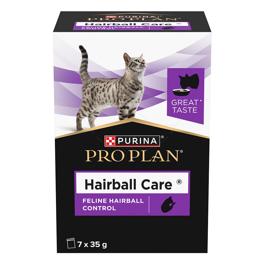 Hairball Care®, Ergänzungsfuttermittel für Katzen, 7x35g