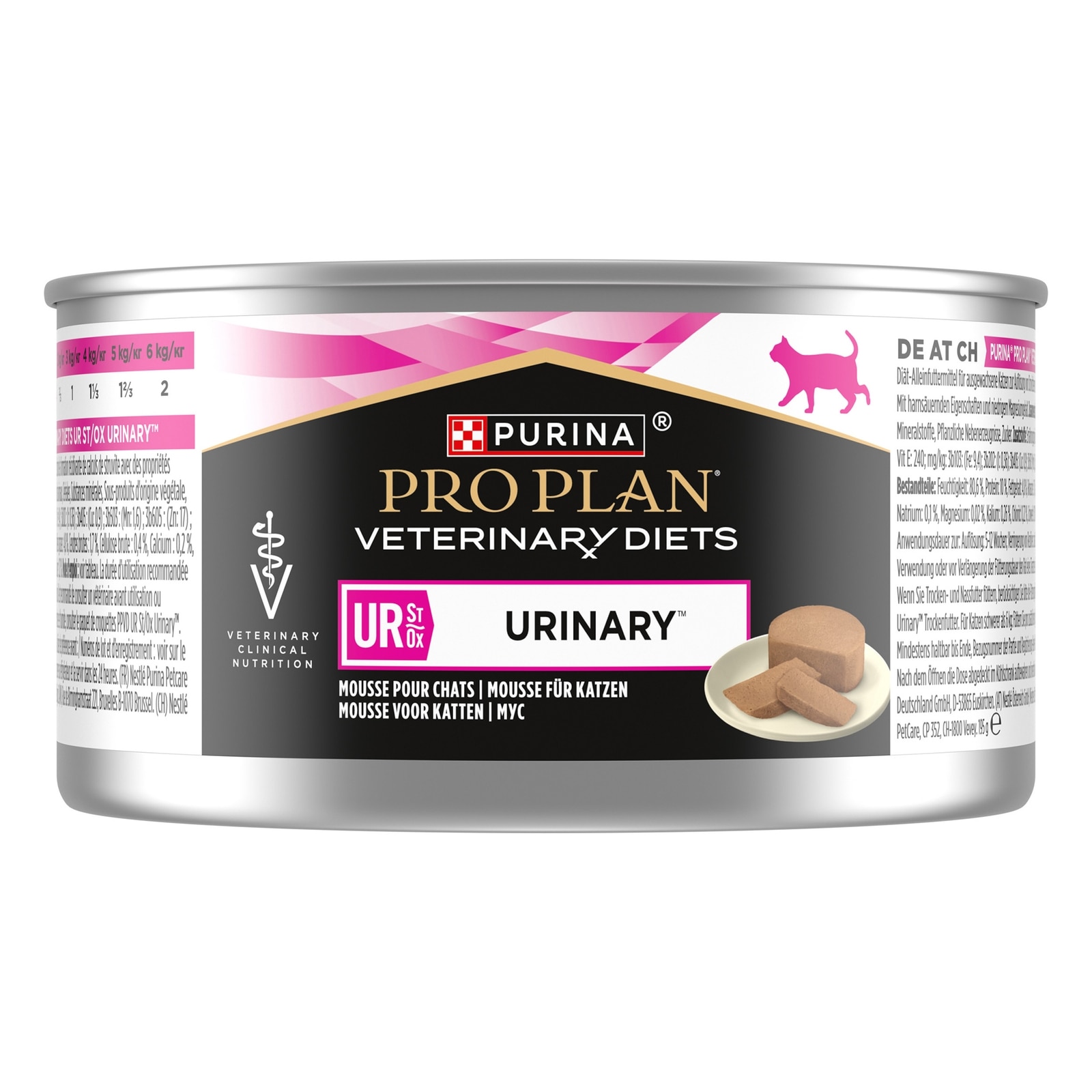 UR Urinary, Diätfuttermittel für Katzen zur Unterstützung der Harntrakts, Mousse 24 x 195g