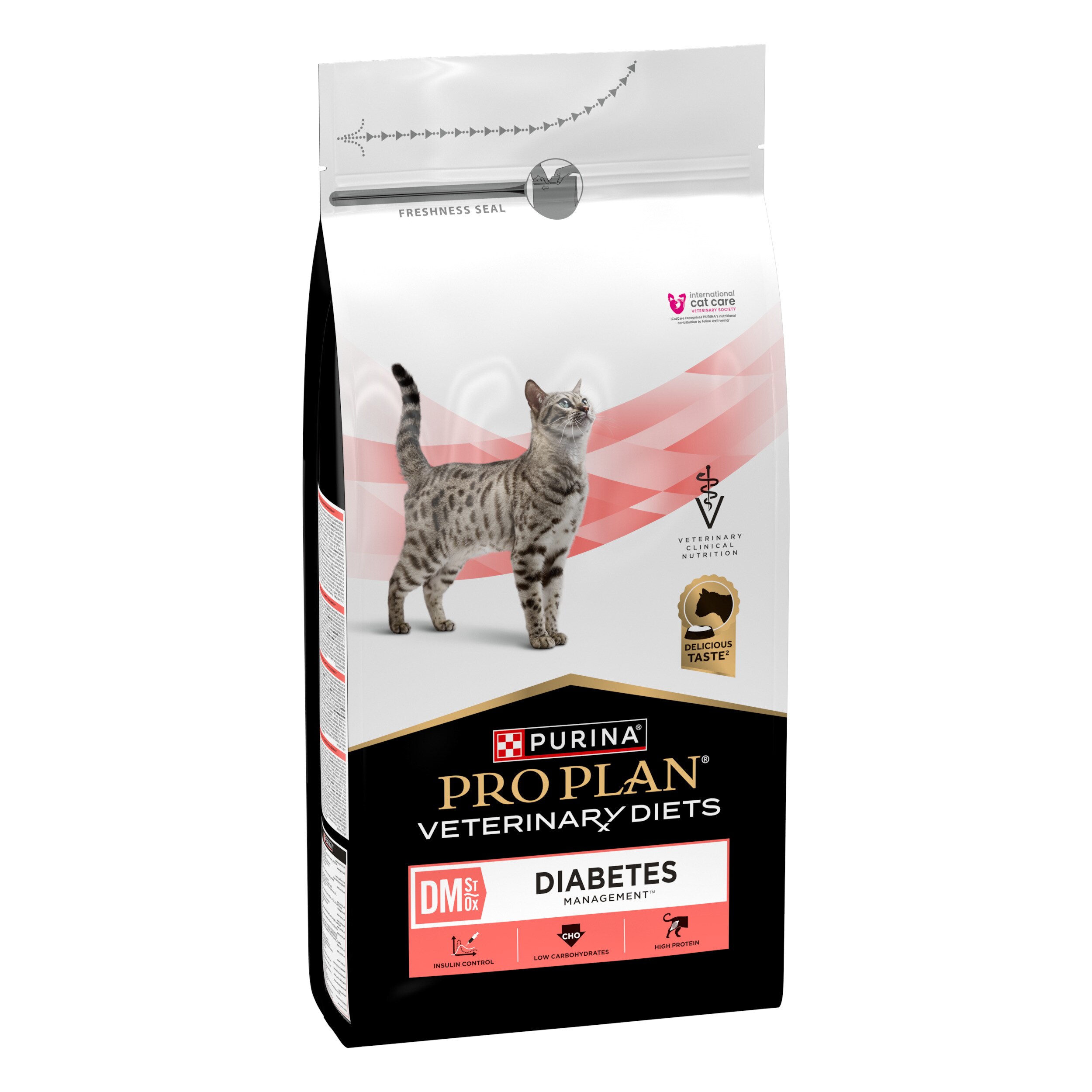 DM Diabetes Management, Diätfuttermittel trocken für Katzen, 1,5kg