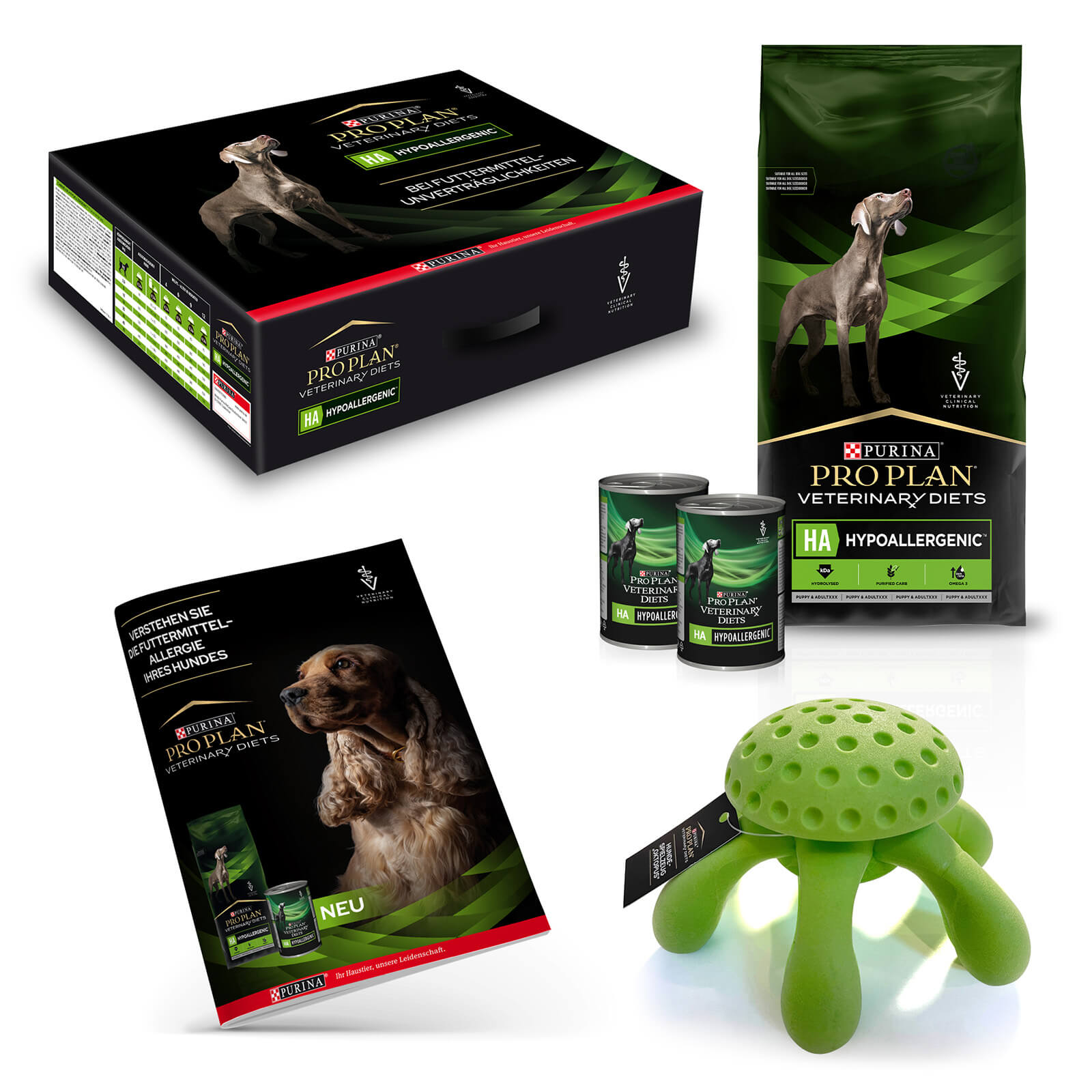 HA Hypoallergenic, Gesundheitspaket für Hunde mit Futtermittelunverträglichkeit HA Hypoallergenic - Gesundheitspaket