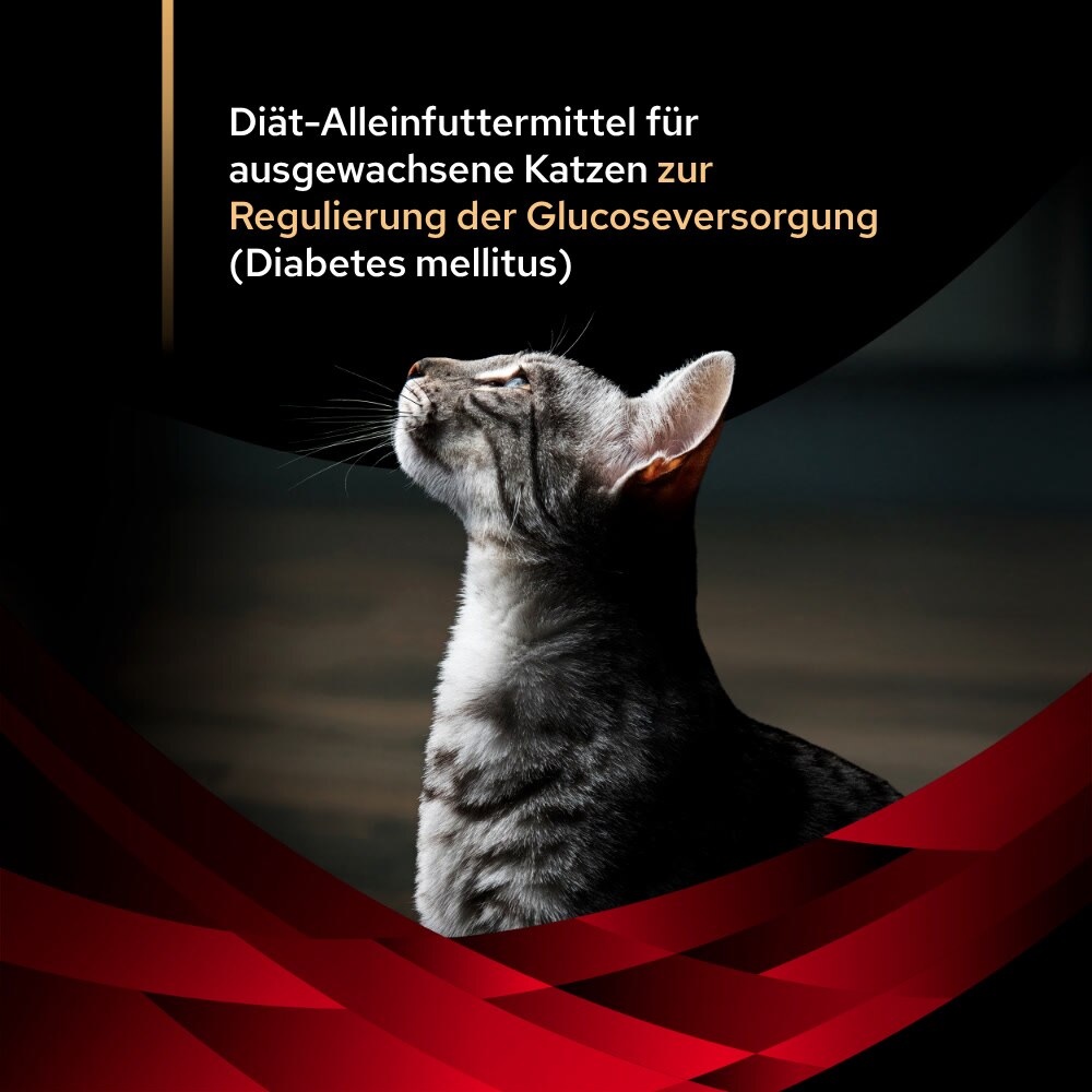 DM Diabetes Management, Diätfuttermittel trocken für Katzen, 1,5kg
