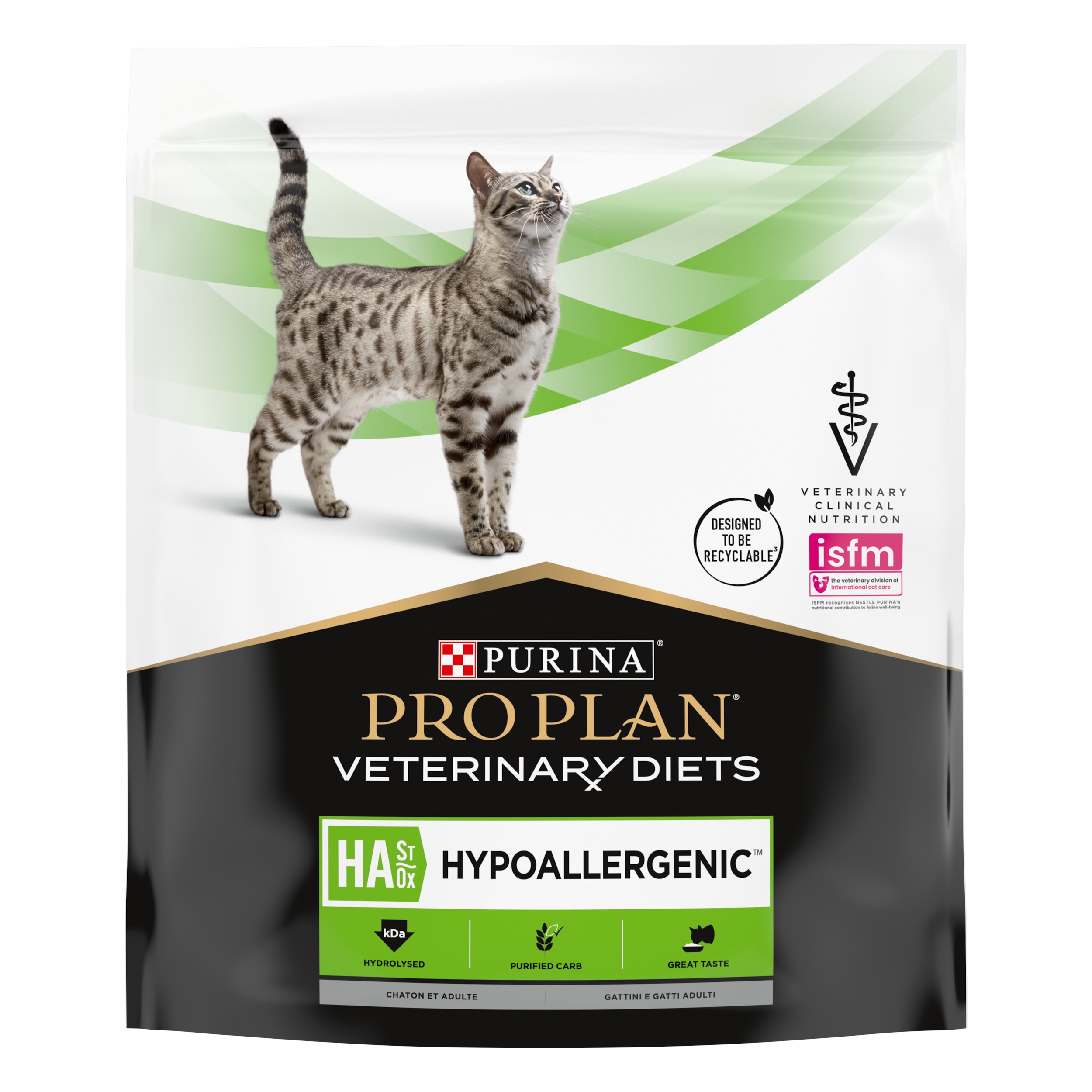 HA Hypoallergenic, Diätfuttermittel trocken für Katzen mit Futtermittelunverträglichkeit, 325g