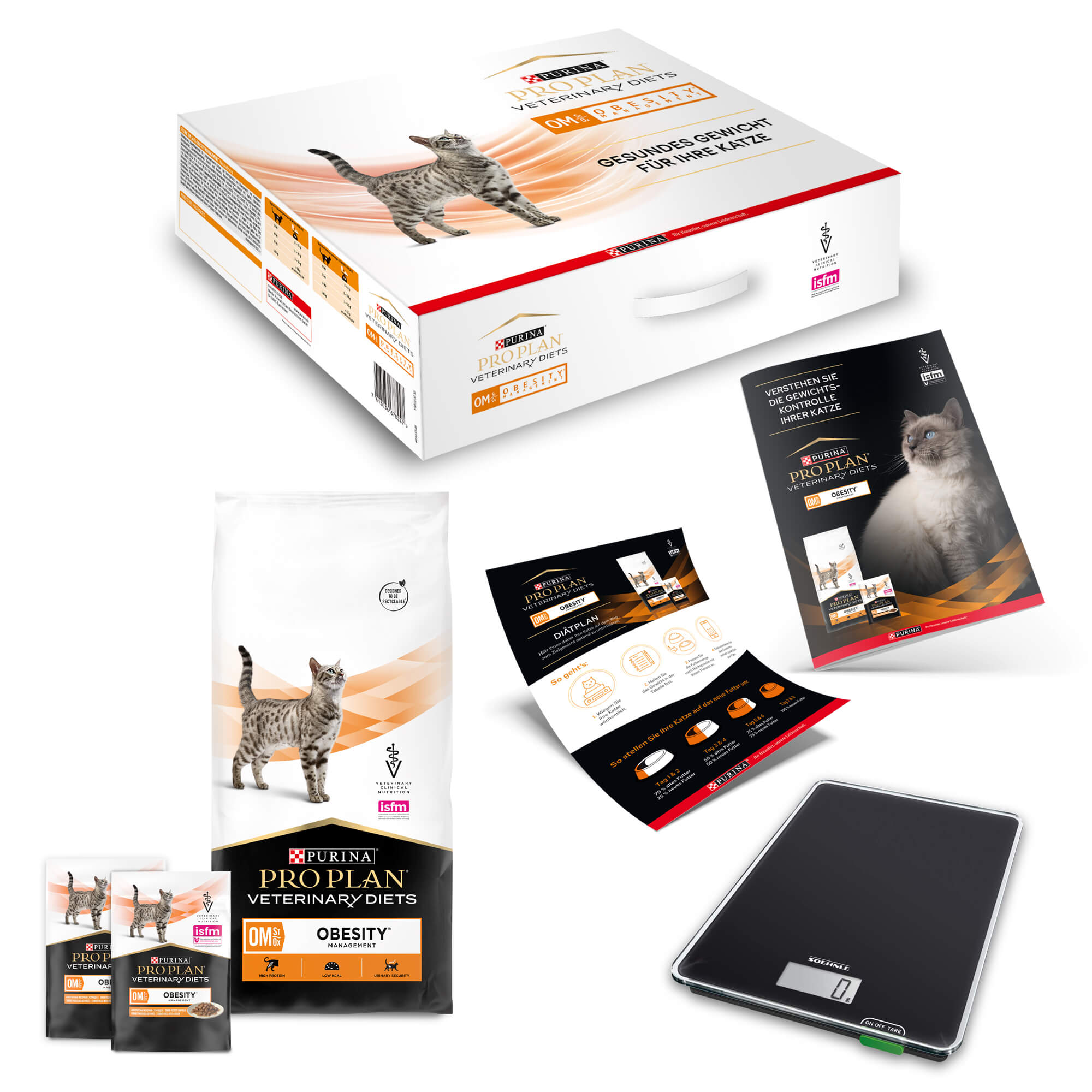 OM Obesity Management, Gesundheitspaket Katze, Gewichtsmanagement OM Obesity Management Katzenfutter - Gesundheitspaket - Inhalte, Werbung, Plakat, Computer, Elektronik